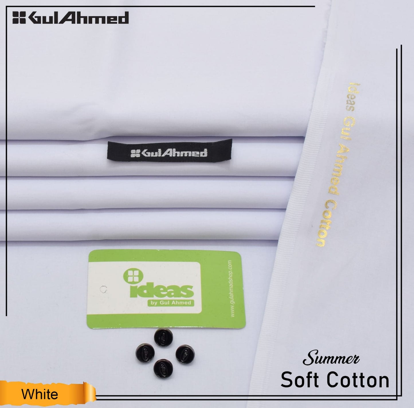 GULAHMED COTTON UNSTITCHED SUIT FOR MEN