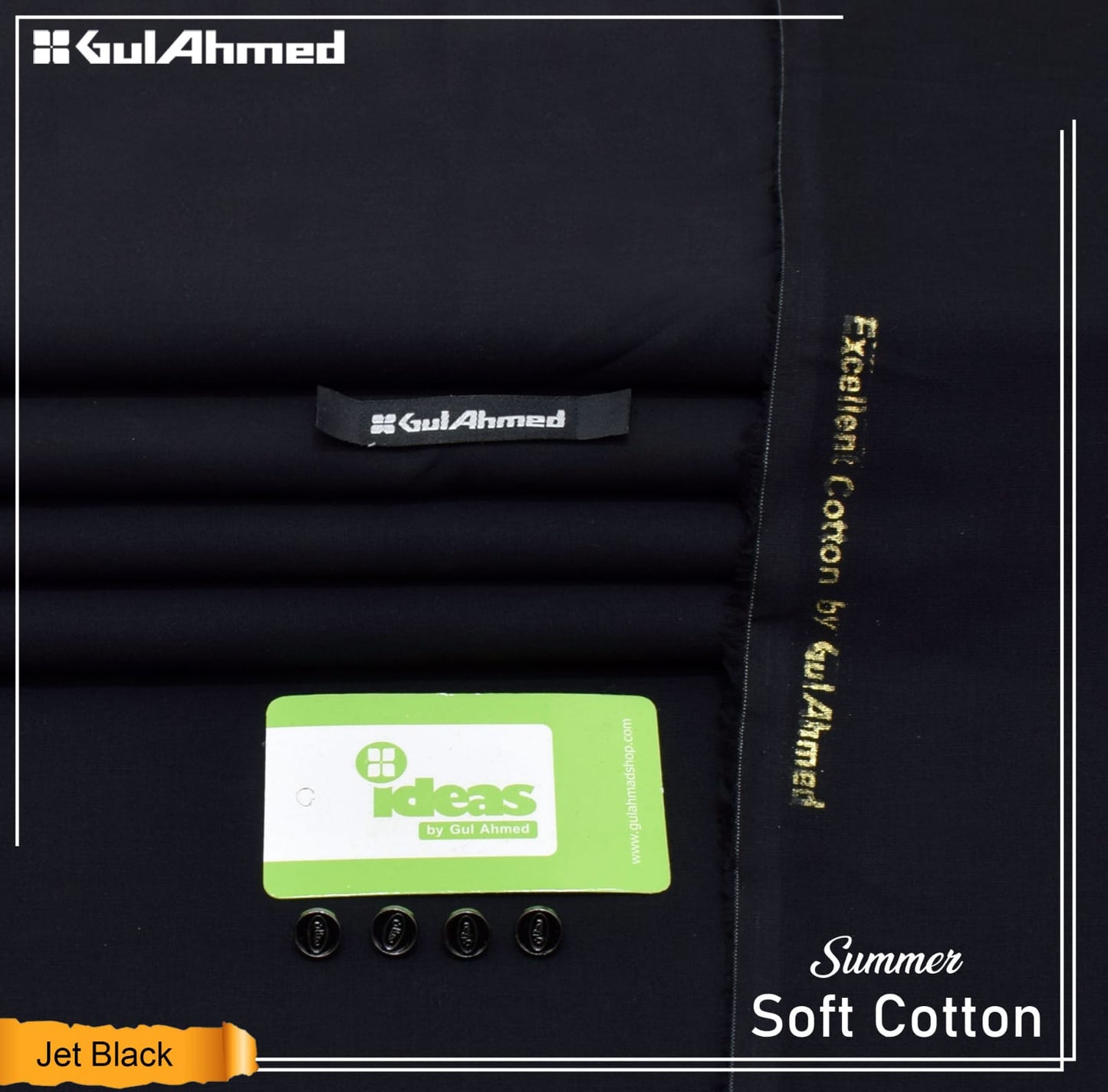 GULAHMED COTTON UNSTITCHED SUIT FOR MEN