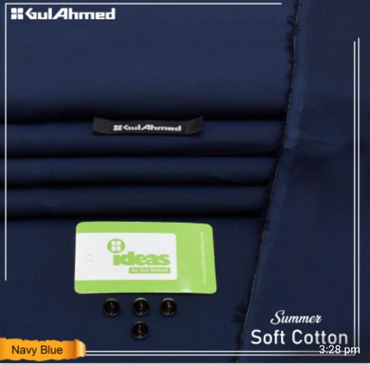 GULAHMED COTTON UNSTITCHED SUIT FOR MEN