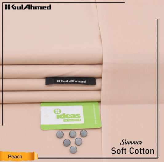 GULAHMED COTTON UNSTITCHED SUIT FOR MEN