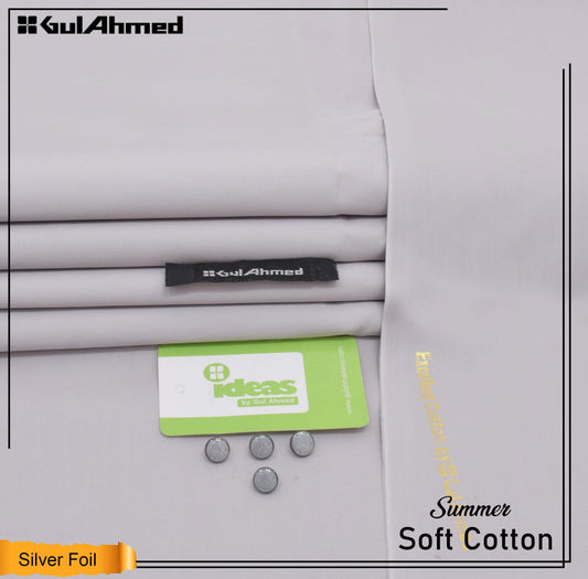 GULAHMED COTTON UNSTITCHED SUIT FOR MEN
