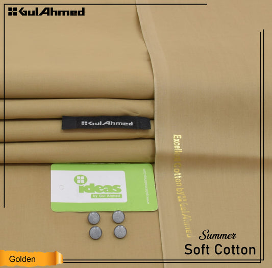 GULAHMED COTTON UNSTITCHED SUIT FOR MEN